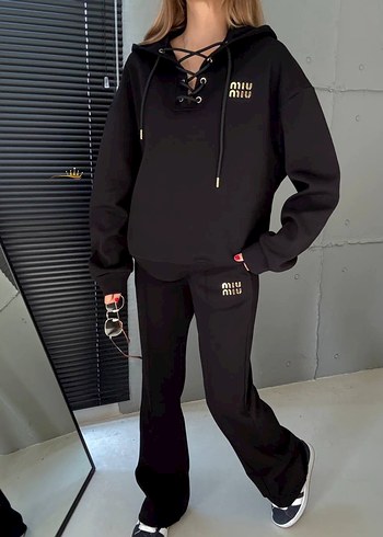 MİU MİU kapüşonlu takım - Görsel 3