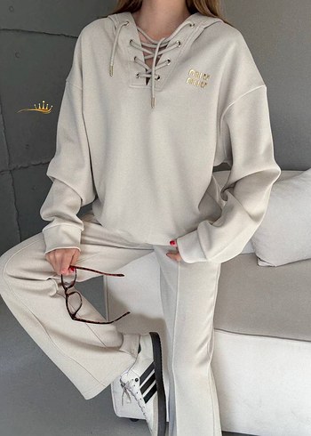 MİU MİU kapüşonlu takım - Görsel 5