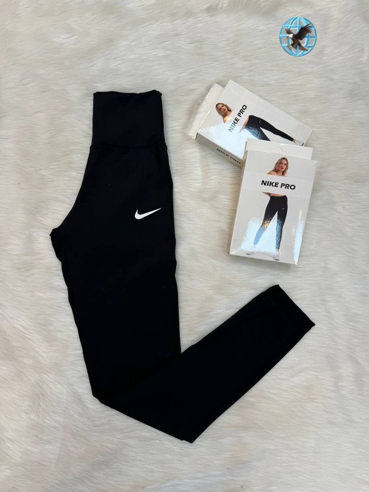 Nike Siyah Beli Elastik Spor Tayt - Görsel 3