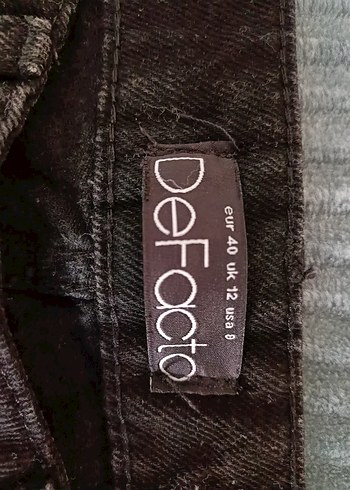 Defacto siyah mom jean pantolon - Görsel 5