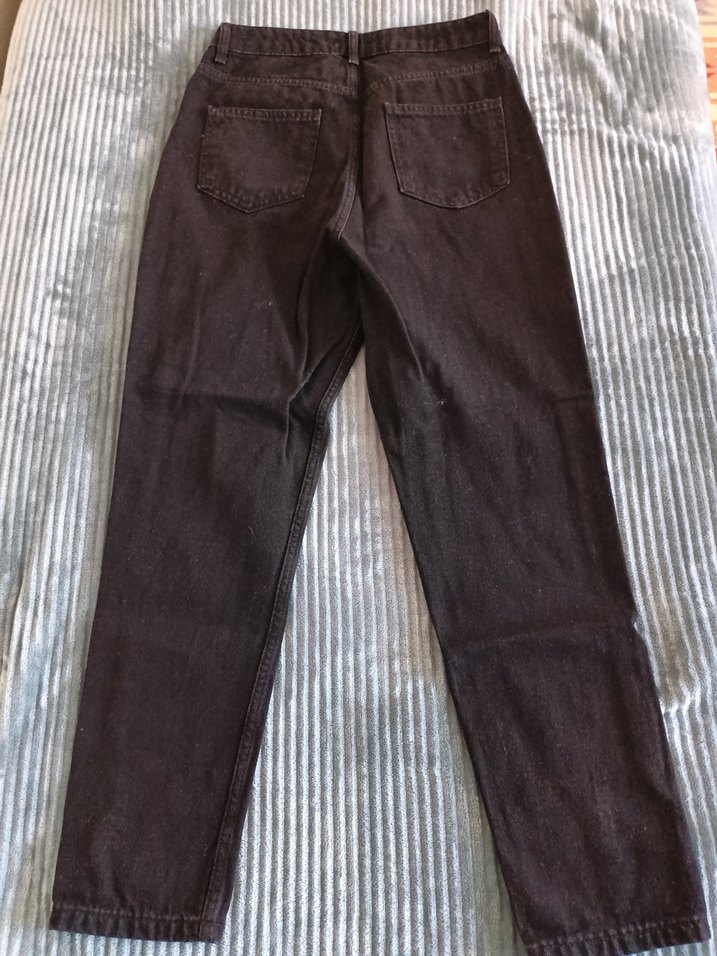 Defacto siyah mom jean pantolon - Görsel 3