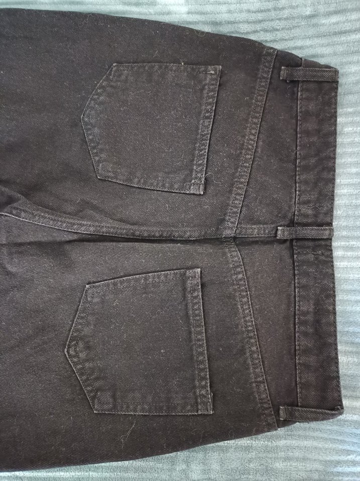 Defacto siyah mom jean pantolon - Görsel 4