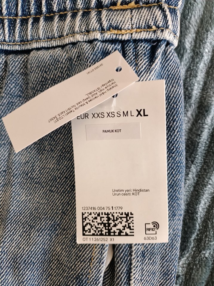 H&M pull-on jean pantolon - Görsel 4