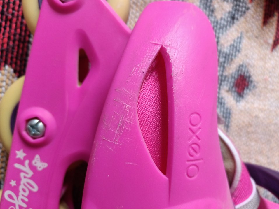 Decathlon Pembe-Mor Kız Çocuk Pateni - Görsel 4