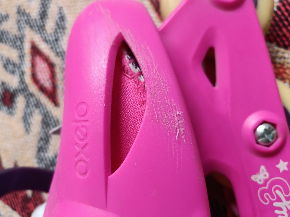 Decathlon Pembe-Mor Kız Çocuk Pateni - Görsel 3