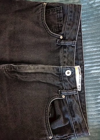 Koton Siyah Wide Leg Pantolon - Görsel 2