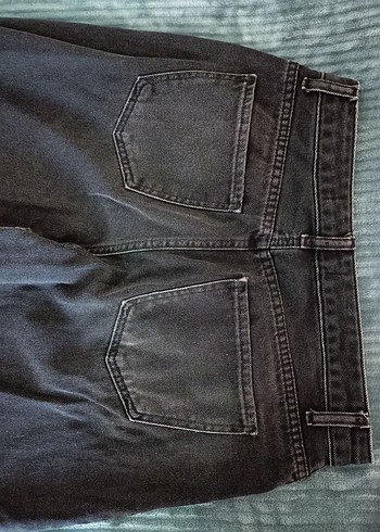 Koton Siyah Wide Leg Pantolon - Görsel 4