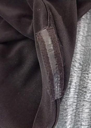 Siyah kısa kollu tayt tulum - Görsel 4