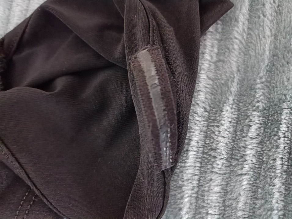 Siyah kısa kollu tayt tulum - Görsel 4