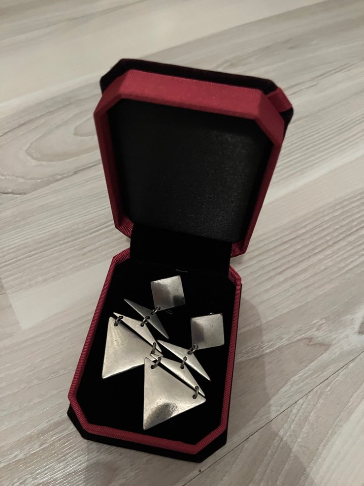 Küpe gri - Görsel 2