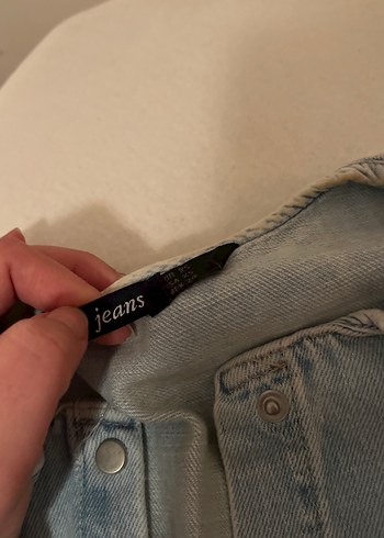 Denim Kolsuz Midi Tulum - Görsel 2