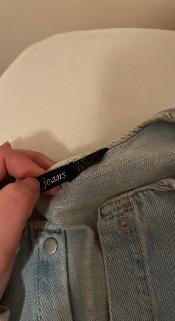 Denim Kolsuz Midi Tulum - Görsel 2