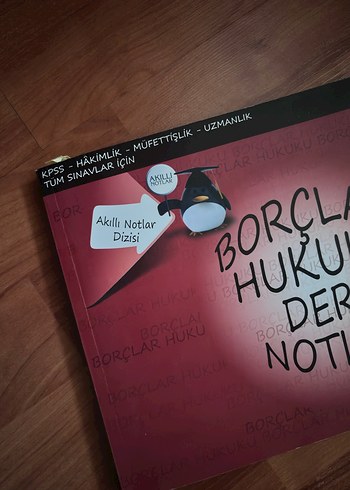 Borçlar Hukuku Ders Notları - Altın Seri - Görsel 2