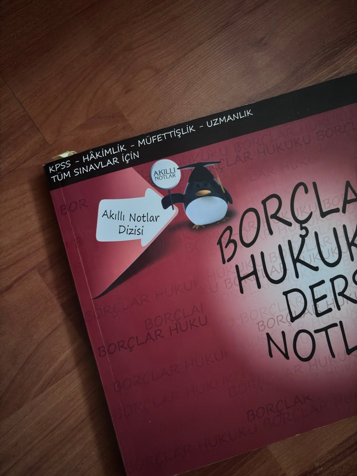 Borçlar Hukuku Ders Notları - Altın Seri - Görsel 2