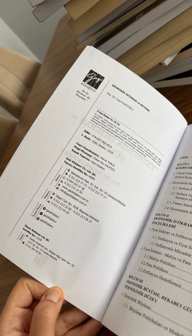 Ekonomik İstikrar ve Büyüme Kitabı - Görsel 2