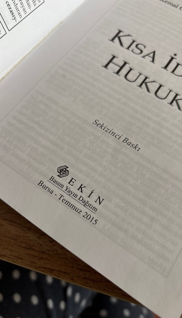 Kısa İdare Hukuku Kitabı - Görsel 3