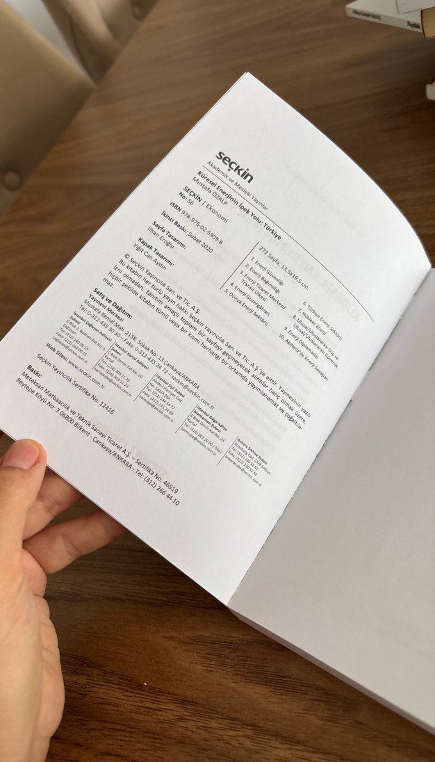 Küresel Enerjinin İpek Yolu: TÜRKİYE - Görsel 2