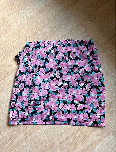 m Beden pembe Renk Pull&Bear mini etek
