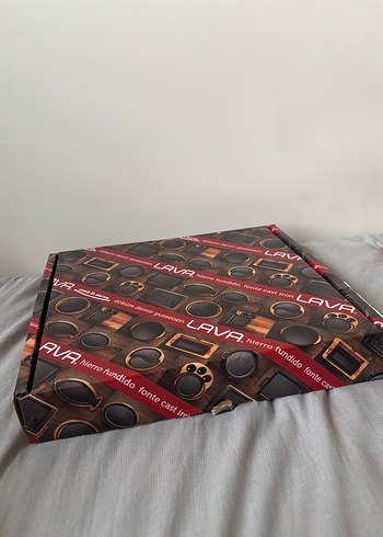 Lava  Siyah Döküm Izgara Tava 30cm - Görsel 2