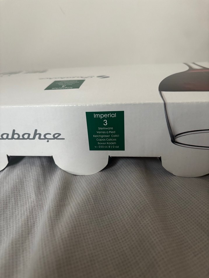 Paşabahçe ayaklı kadeh 255 cc 3 lü - Görsel 2