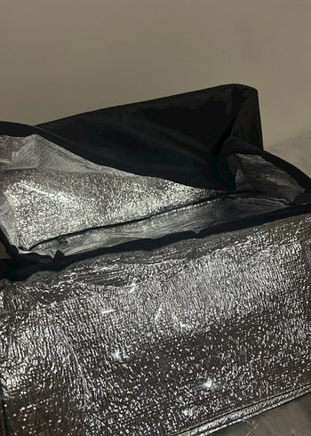 Siyah Termal Buzluk Piknik Çantası - Görsel 2