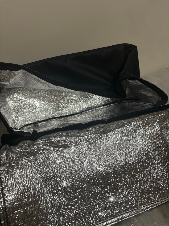 Siyah Termal Buzluk Piknik Çantası - Görsel 2