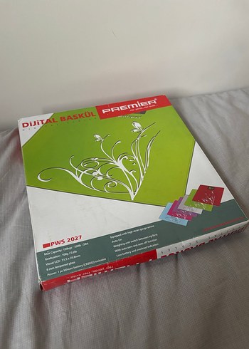 Premier Kırmızı Dijital Baskül - Görsel 2