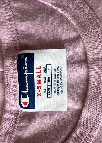xs Beden Champion Lila/ pembe Kısa Kollu Tshirt