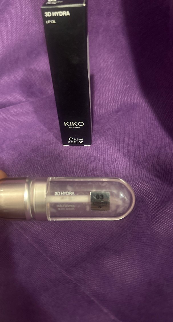 KIKO 3D Hydra Parlak Altın Ruj - Görsel 2