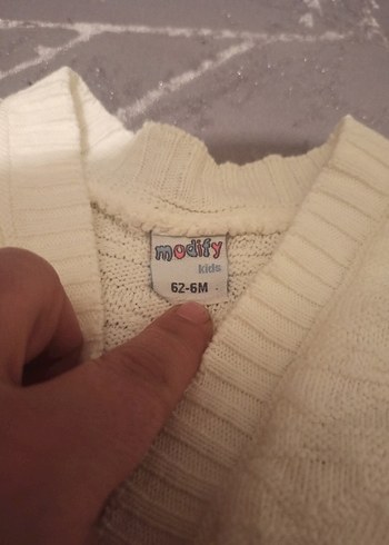 Bebek Kız Triko Beyaz 5'li Takım - Görsel 6