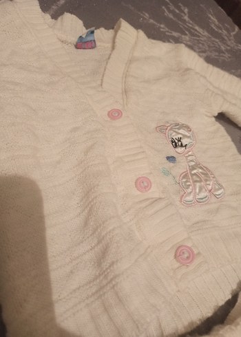 Bebek Kız Triko Beyaz 5'li Takım - Görsel 3