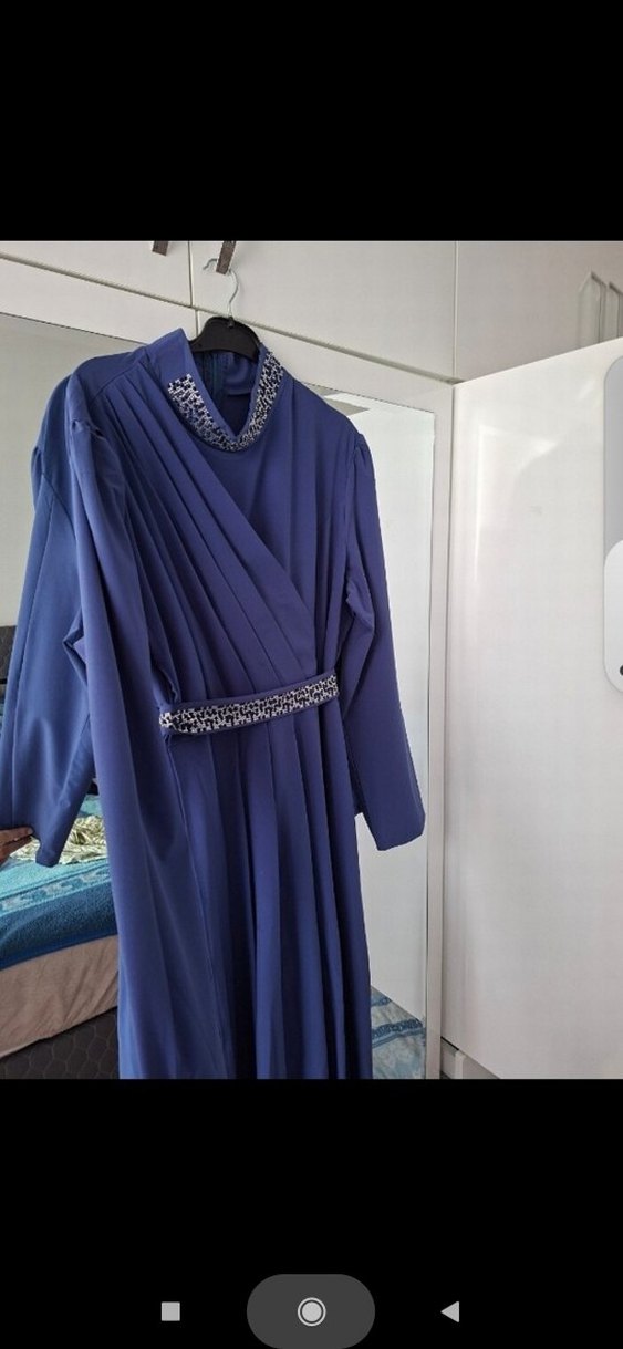 Indigo mavi temiz bir kusuru deforme yok - Görsel 3