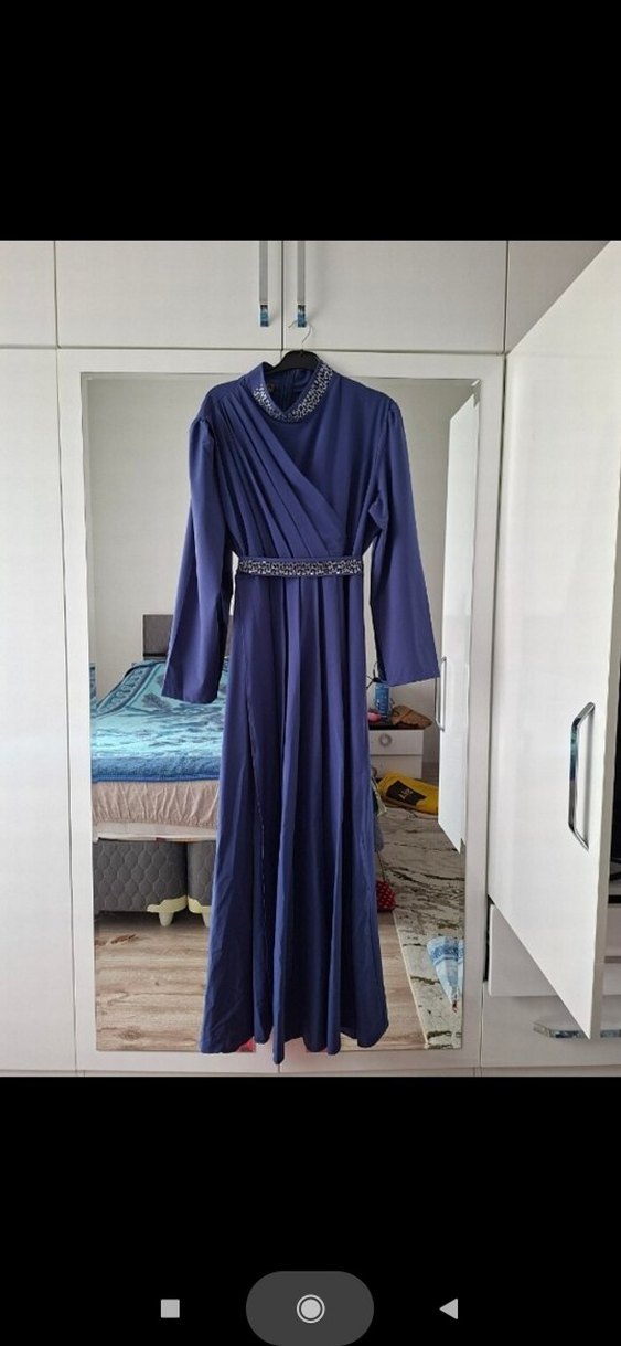 Indigo mavi temiz bir kusuru deforme yok - Görsel 4