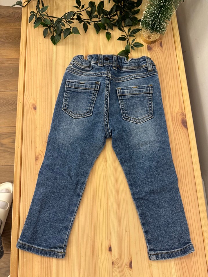 Mavi Erkek Çocuk Denim Pantolon - Görsel 3