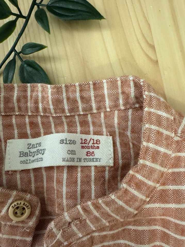 Erkek Çocuk Bohem Tarz Pamuklu Gömlek - Görsel 2