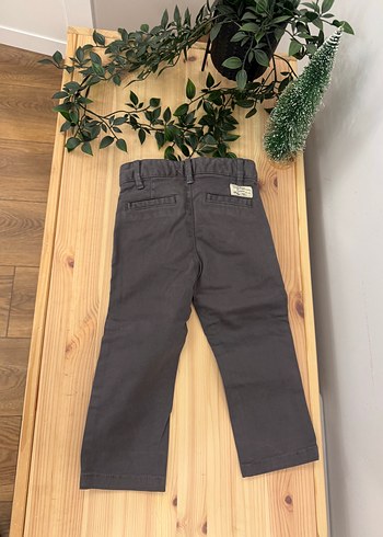 Kahverengi Erkek Çocuk Pamuk Pantolon - Görsel 2