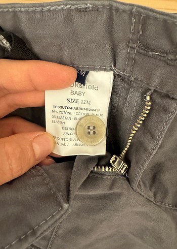 Kahverengi Erkek Çocuk Pamuk Pantolon - Görsel 3