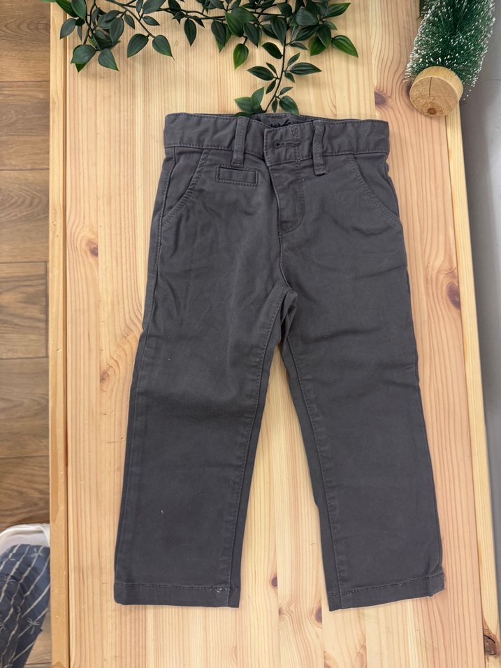 Kahverengi Erkek Çocuk Pamuk Pantolon - Görsel 4