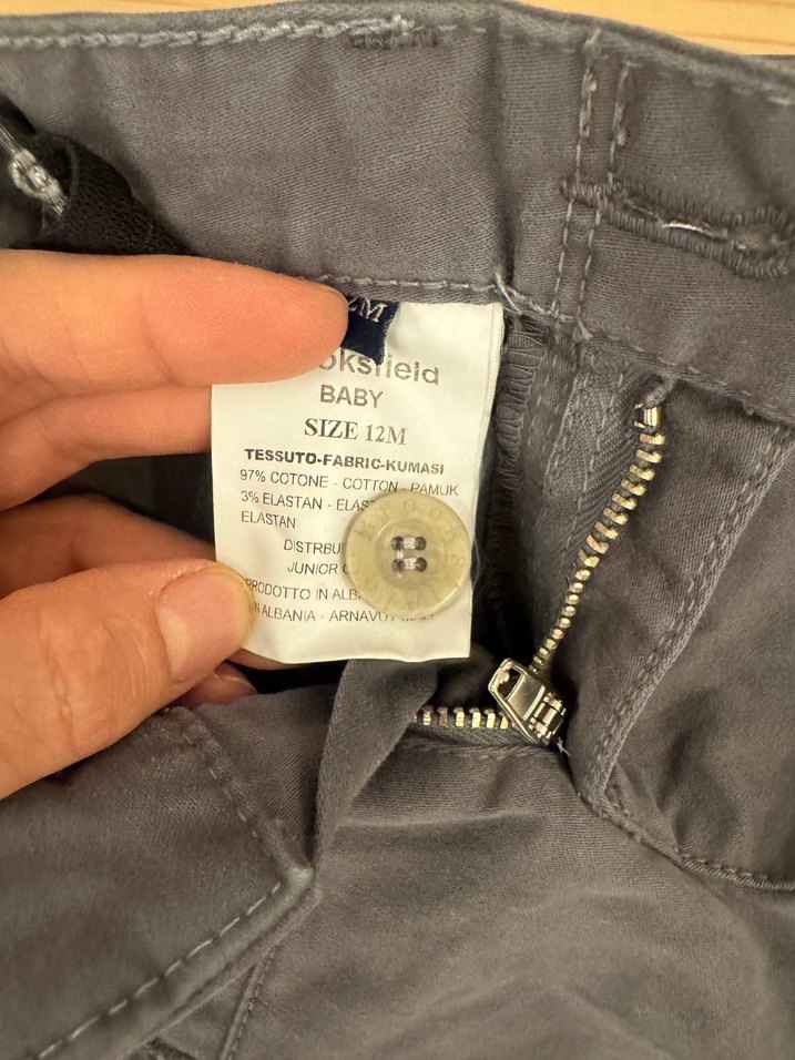 Kahverengi Erkek Çocuk Pamuk Pantolon - Görsel 3