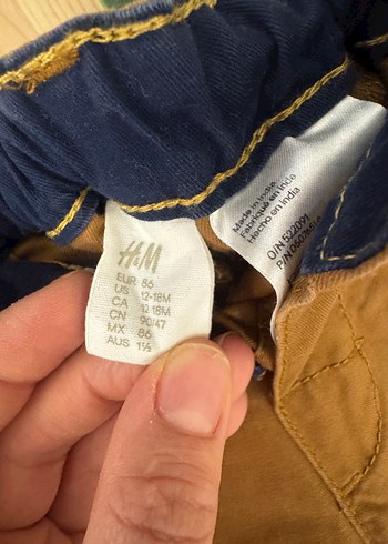 Erkek Çocuk Kahverengi Pamuklu Regular Fit Pantolon - Görsel 2