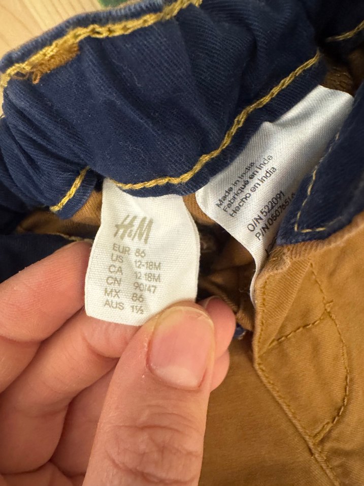 Erkek Çocuk Kahverengi Pamuklu Regular Fit Pantolon - Görsel 2