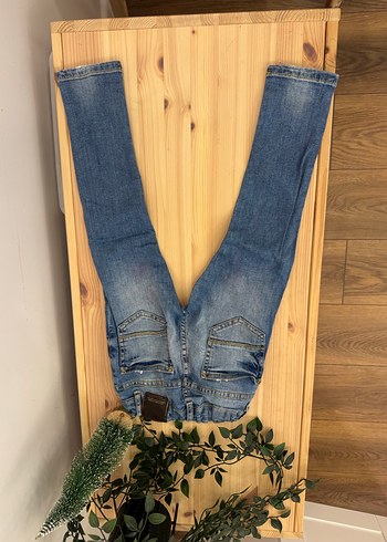 Erkek Çocuk Renkli Tie-Dye Denim Pantolon - Görsel 2