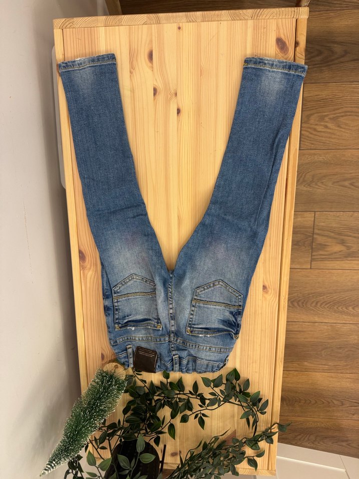 Erkek Çocuk Renkli Tie-Dye Denim Pantolon - Görsel 2