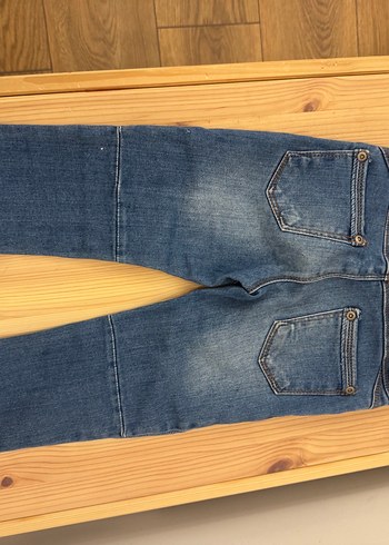 Erkek Çocuk Gri Mavi Kot Pantolon - Görsel 3