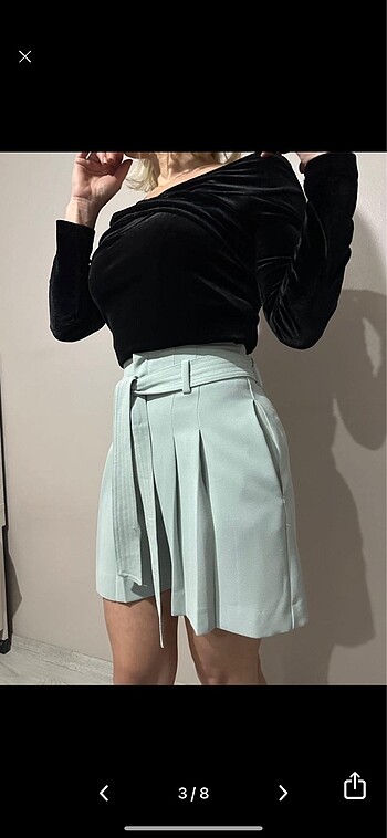 xs Beden Mango kadın bermuda şort