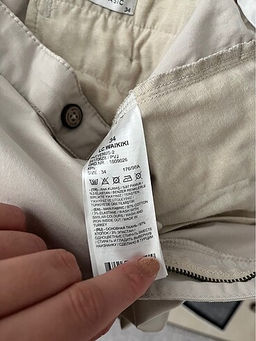 34 Beden LCW erkek pantolon