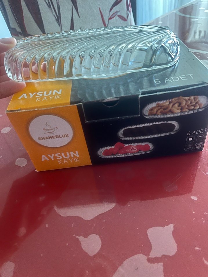 6'lı Kayık Tabak Seti - Görsel 2