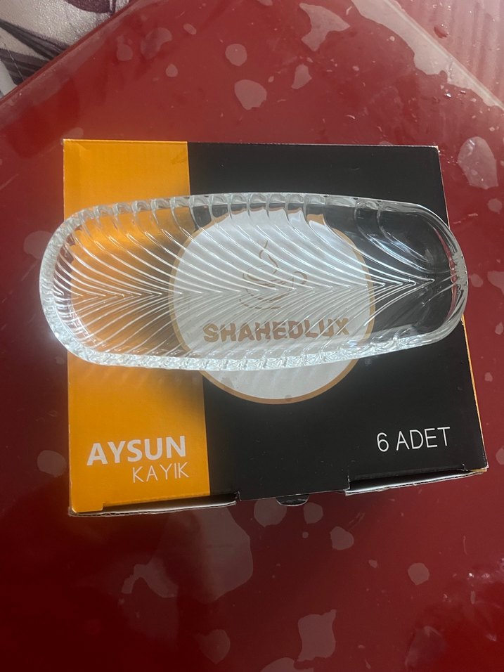 6'lı Kayık Tabak Seti - Görsel 3