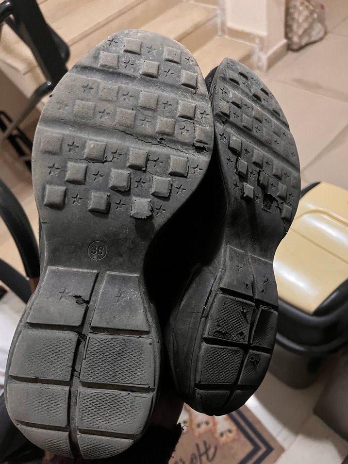 Siyah tabanlı Kadın Spor Ayakkabı - Görsel 3