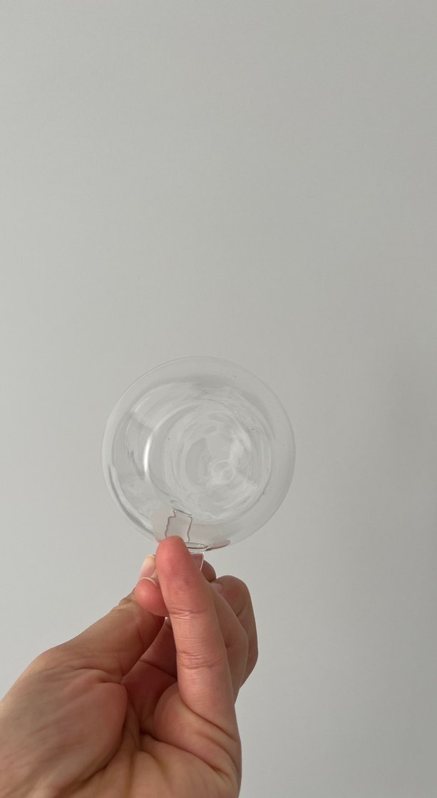 Şeffaf Cam Kulplu Bardak - Görsel 2